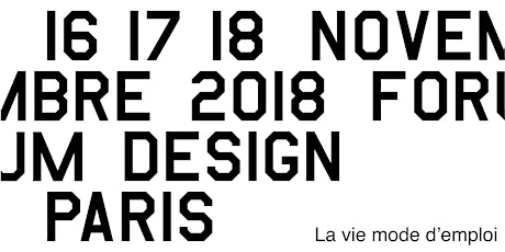 Image principale de Forum Design de Paris — Table ronde La vie mode d'emploi