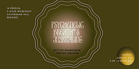 PSYCHEDELIC BREATH® + Journaling Ritual| Reading - Caversham primary image