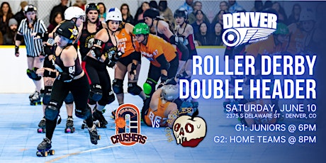 Denver Roller Derby Doubleheader - June primary image