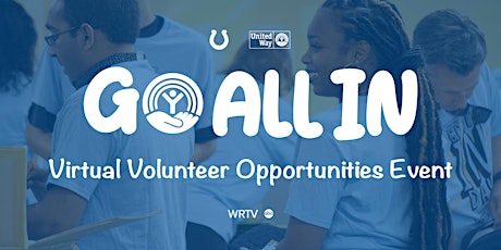 Image principale de Go All IN Virtual Volunteer Opportunities Event
