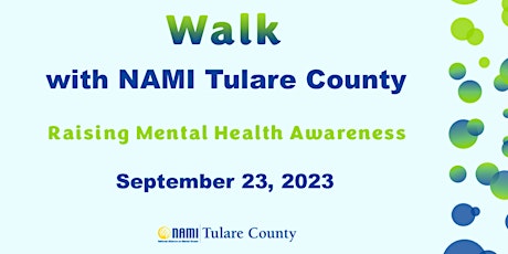 Walk with NAMI Tulare County 2023