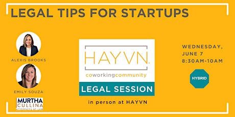 Legal Tips for Startups