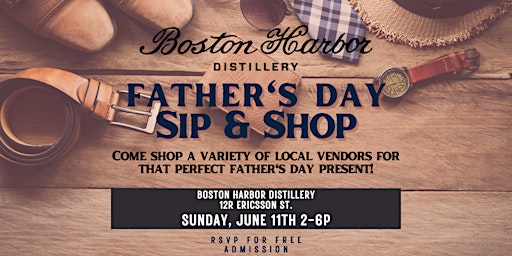 Father's Day Sip & Shop primary image