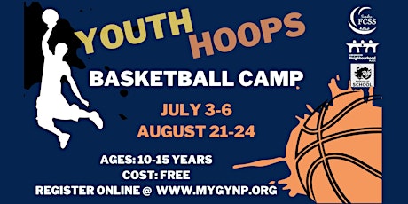 Youth Hoops Girl's Basketball Camp (July)