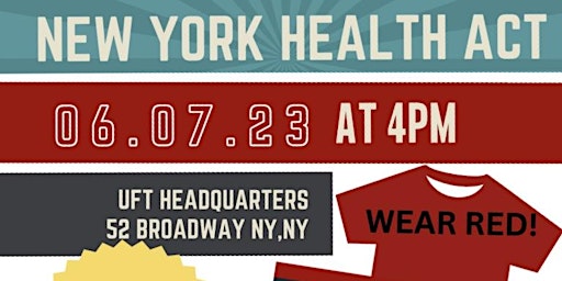 Imagem principal de Rally for The New York Health Act