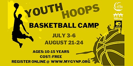 Youth Hoops Coed Basketball Camp 4-days