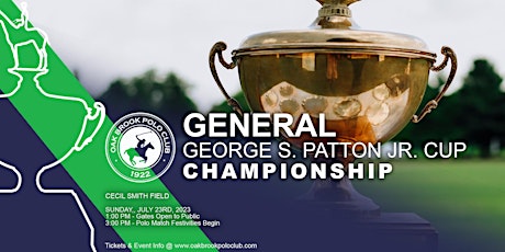 GENERAL GEORGE S. PATTON JR. CUP CHAMPIONSHIP