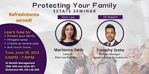 Protecting Your Family: Estate Seminar primary image