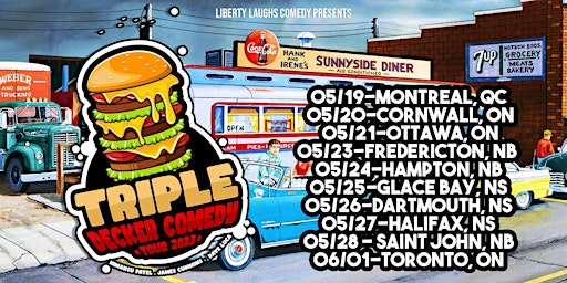 Triple Decker Comedy Tour - Toronto, ON primary image