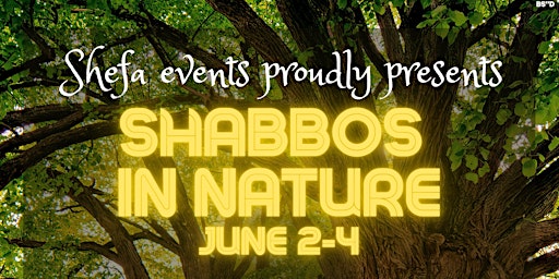 SHABBOS IN NATURE primary image