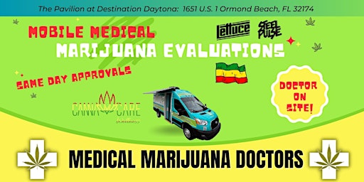 Medical Marijuana Doctor Evaluations At LETTUCE & STEEL PULSE "Summer Tour" primary image