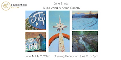 June Show:  Aaron Coberly & Susie Wind
