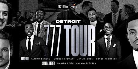 1House and JIFU presents The 777 Tour - Detroit