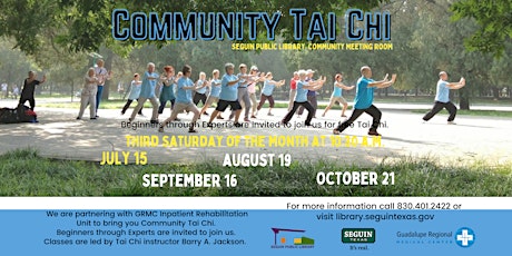 Community Tai Chi - July 15, 2023