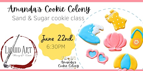 Sand & Sugar Cookie Decorating Class
