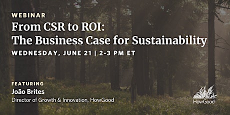 From CSR to ROI: The Business Case for Sustainability