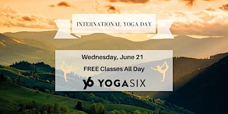 International Yoga Day: FREE Classes