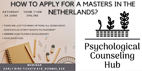 How to apply for a master's program in the Netherlands?
