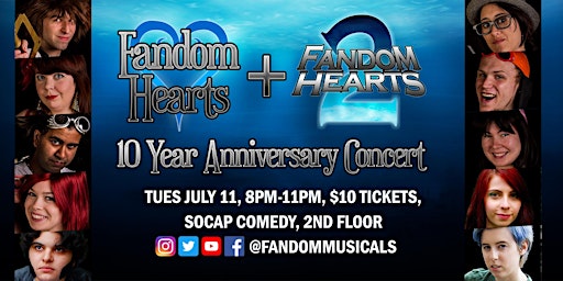 Fandom Hearts 10 Year Anniversary Concert - Fandom Hearts 1+2 primary image