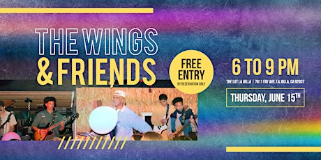 Experience an evening with 'The Wings' & Friends / Live Music