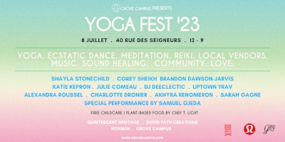 Grove Campus Yoga Fest '23: What is Love in Action? primary image