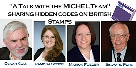 "A Talk with the MICHEL Team" sharing  hidden codes on British  Stamps