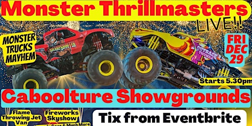 Monster Thrillmasters LIVE!! Caboolture Showgrounds primary image