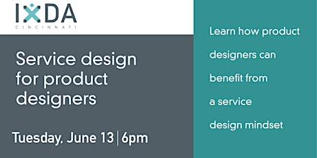 Hauptbild für Service Design for Product Designers