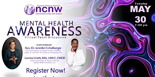 Imagem principal de NCNW of Greater Atlanta Section presents Mental Health Awareness Panel