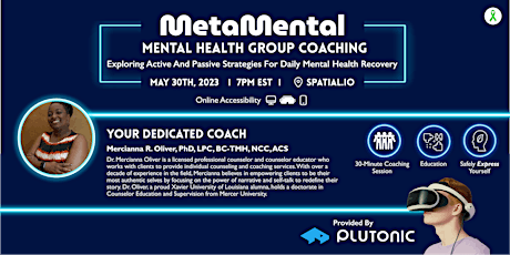 MetaMental: Immersive Mental Health Group Coaching primary image