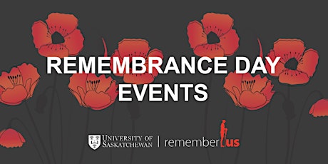 Remembrance Day Events at Convocation Hall primary image
