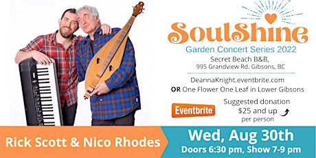 Rick Scott & Nico Rhodes - SoulShine Garden Concert Series