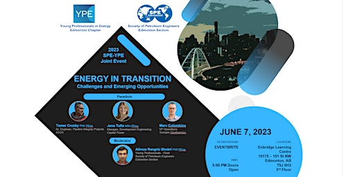 Joint YPE and SPE  Event: Energy in Transition primary image
