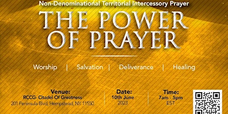 New York 10hrs Prayer - The Power Of Prayer