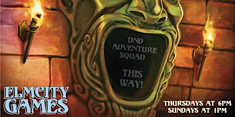 D&D Elm City Adventure Squad Sunday Edition primary image