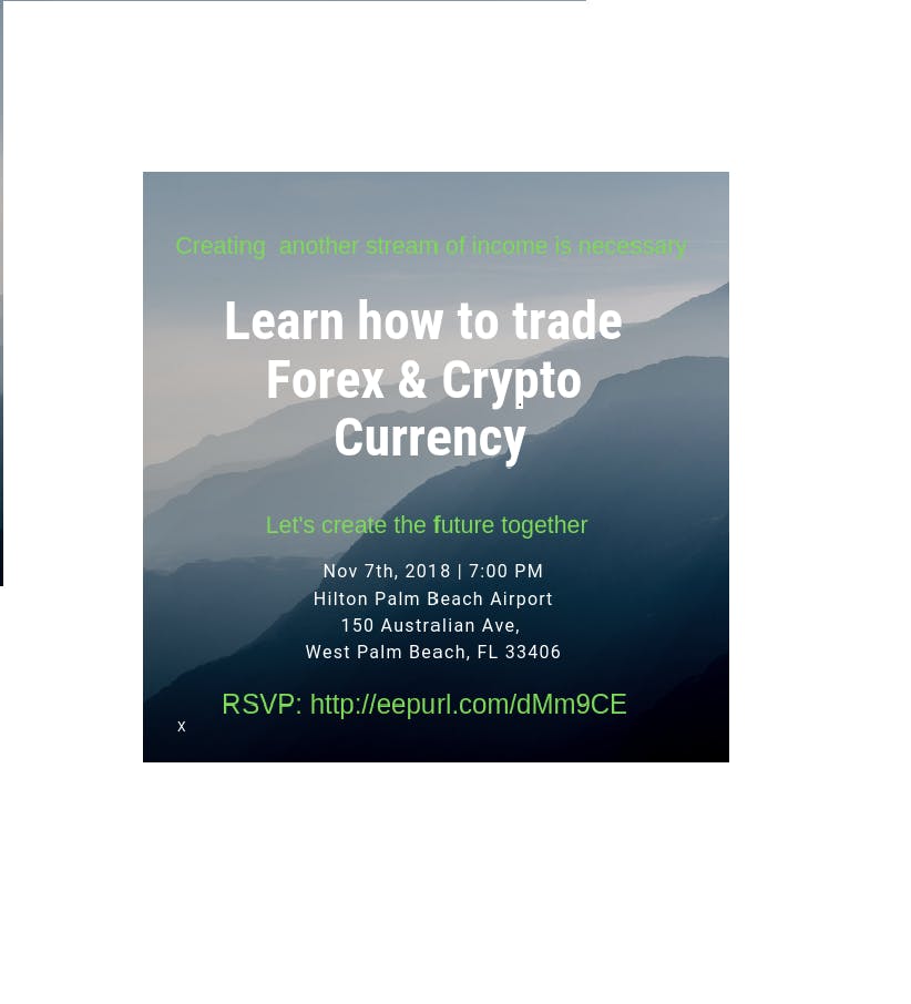 Learn To Trade Forex And Crypto Currency 7 Nov 2018 Learn To Trade Forex And Crypto Currency