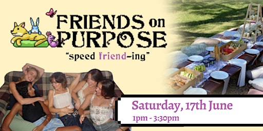 Friends On Purpose: Picnic Mixer (18-24 y/o) primary image