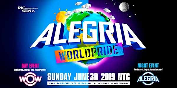 ALEGRIA WORLDPRIDE 2019