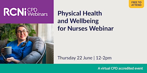 RCNi’s Nurse physical health and wellbeing webinar 2023 primary image