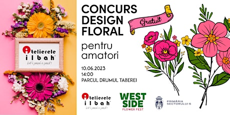 CONCURS Design Floral pentru AMATORI– 10.06.2023