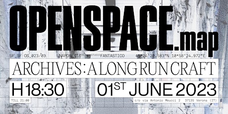 OPENSPACE.map - Archives: A Long Run Craft