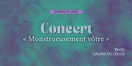 Concert "Monstrueusement vôtre" - Prix Dauphine 2023