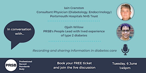 LIVE podcast: Recording and sharing diabetes information primary image