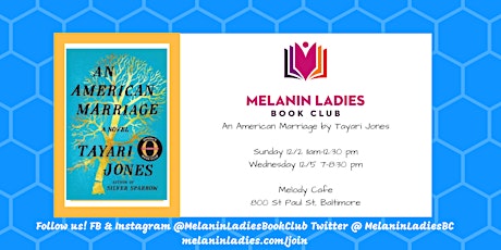 Melanin Ladies Book Club Baltimore December Meeting- Sunday 12/2 @ 11am primary image