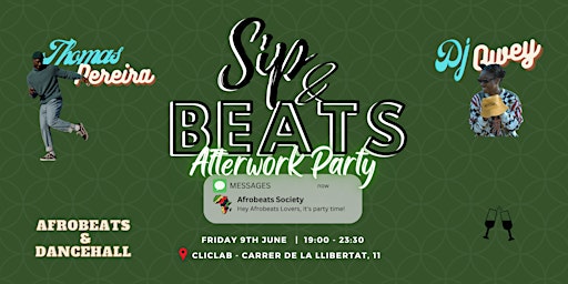 "Sip & Beats" Afterwork Afrobeats Party