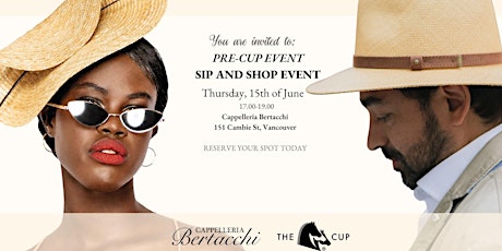 PRE CUP EVENT: SIP & SHOP at CAPPELLERIA BERTACCHI
