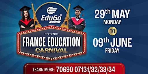 France Education Carnival by Edugo Abroad | Study in France primary image