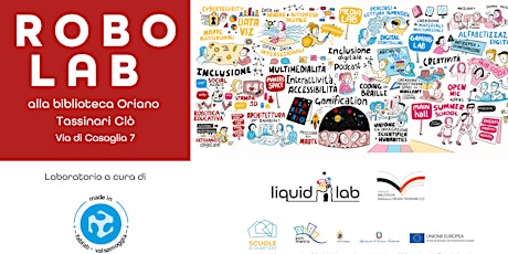 Robo Lab alla biblioteca Oriano  Tassinari Clò primary image