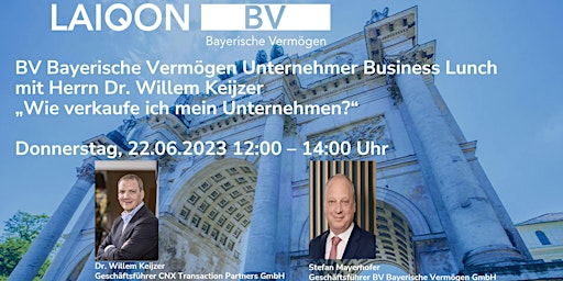 Hauptbild für BV Bayerische Vermögen Unternehmer Business Lunch