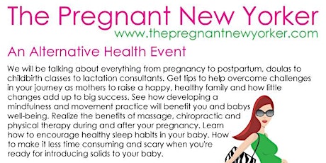 The Pregnant New Yorker - Pregnant and New Mom Event Dec 4th primary image